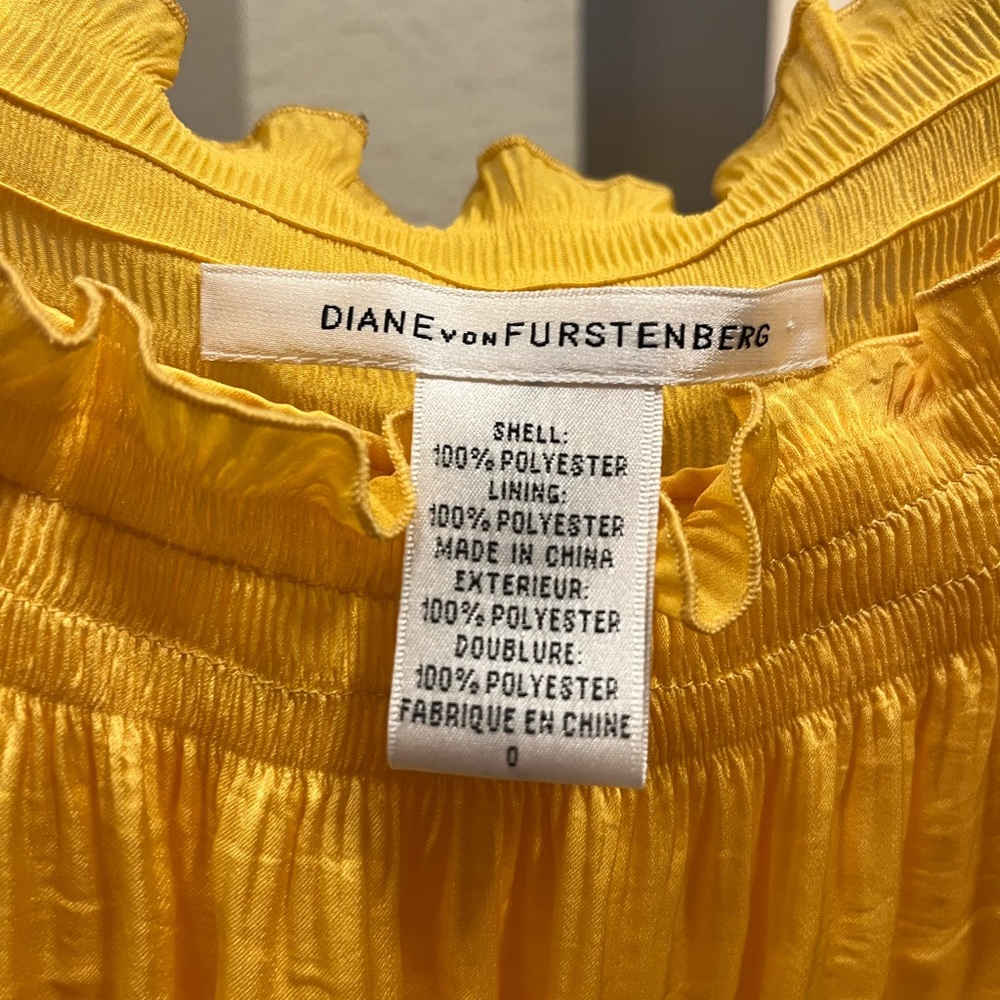 Diane Von Furstenberg silk top